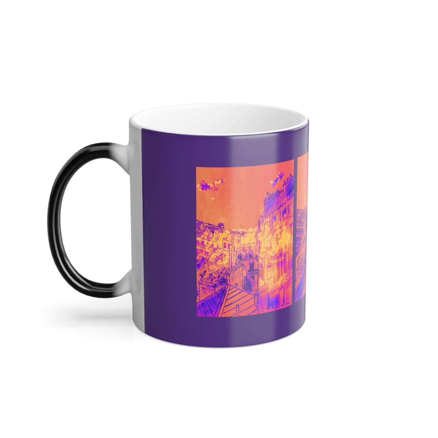 The Loss of Art/The Art of Loss Color Morphing Mug, 11oz