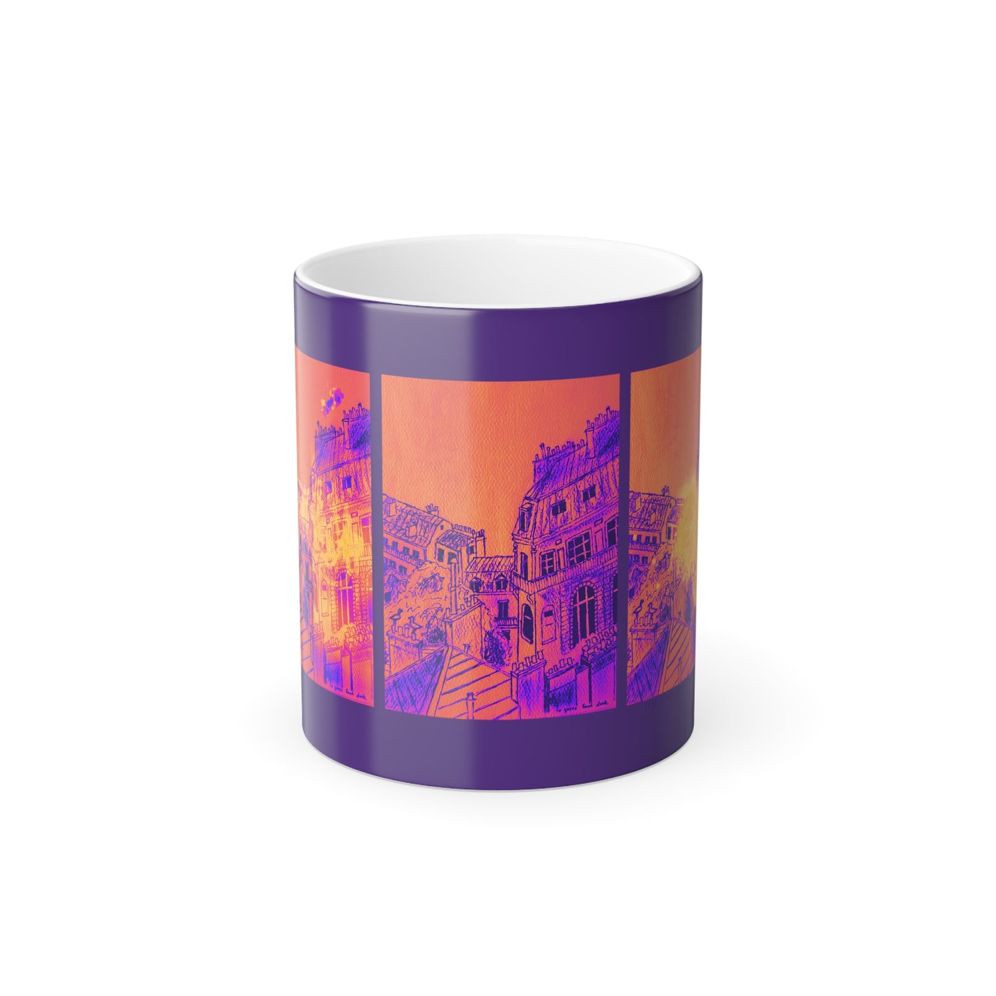 The Loss of Art/The Art of Loss Color Morphing Mug, 11oz
