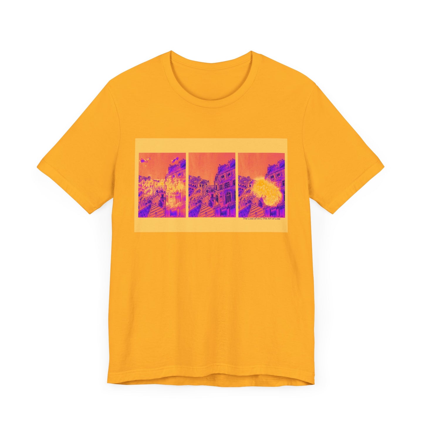 "Art of Loss/Loss of Art" by J.A. Engman Unisex Jersey Short Sleeve Tee