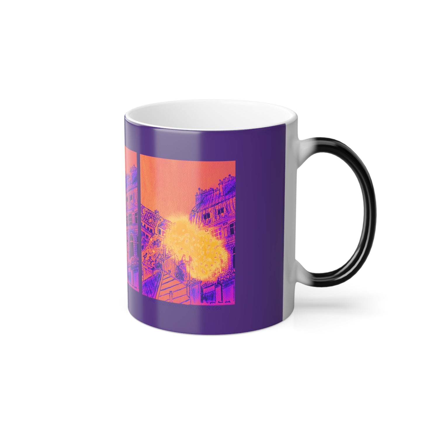 The Loss of Art/The Art of Loss Color Morphing Mug, 11oz