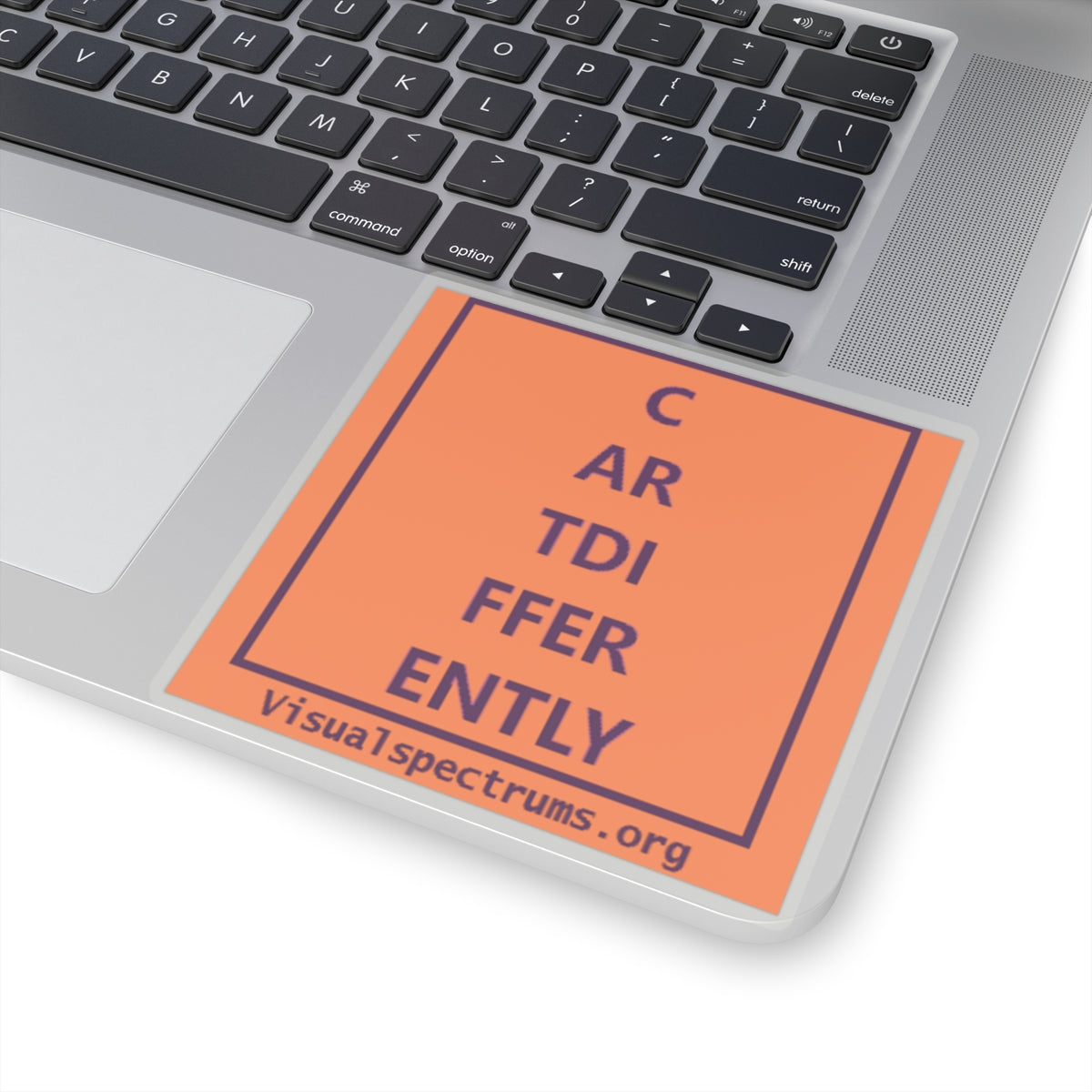 4"x4" "See Art Differently" Sticker