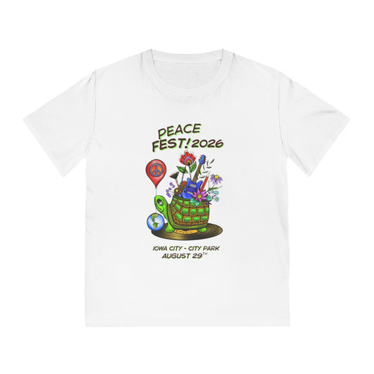 2026 4th Annual Iowa City PeaceFest Tee